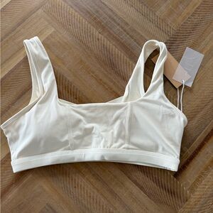 POPFLEX Cream Seamless Sports Bra Intimates